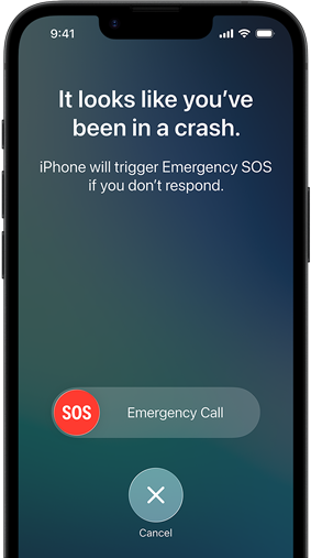 Messages via satellite feature in use